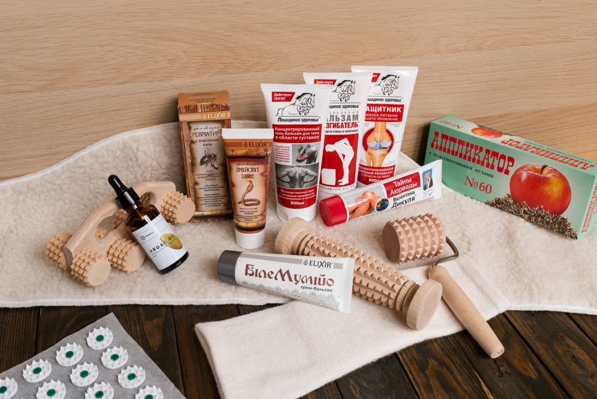 přírodní produkty pro bolesti kloubů, páteře a svalů 
